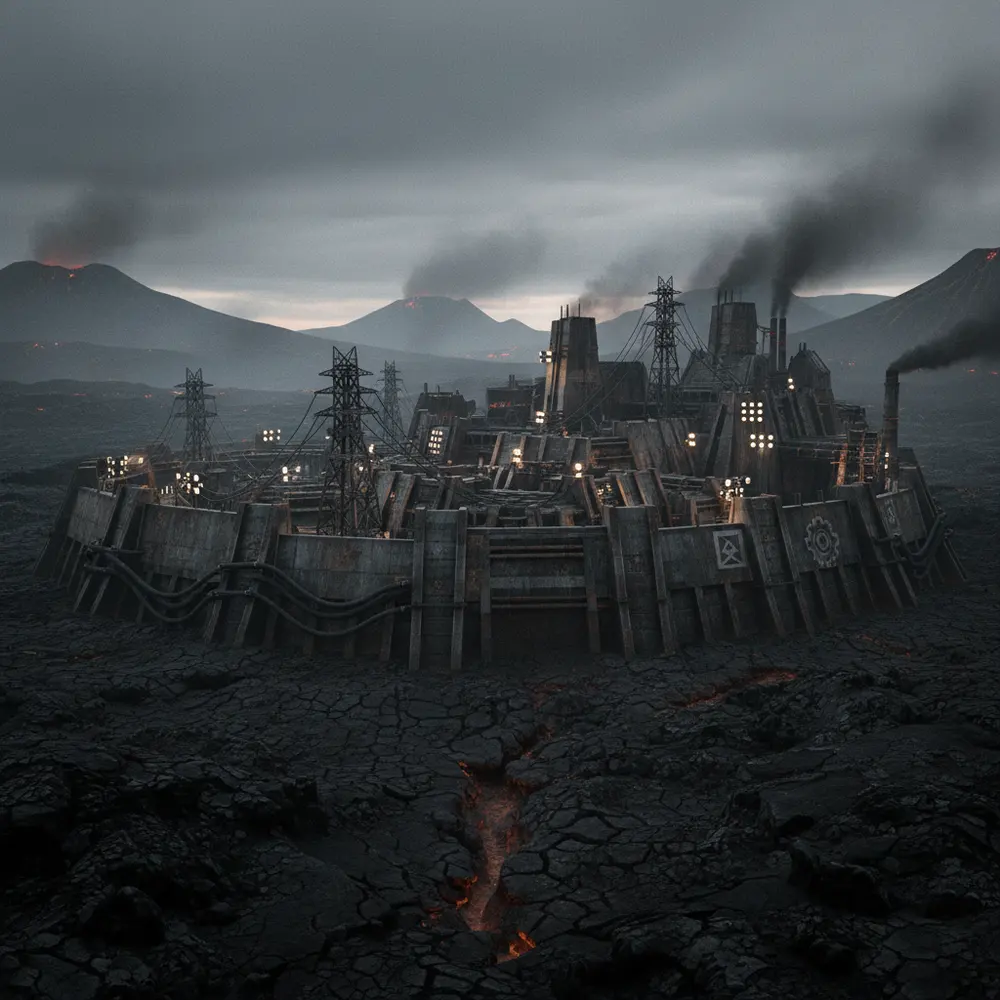 Dawnspire, a settlement in the Wasteland