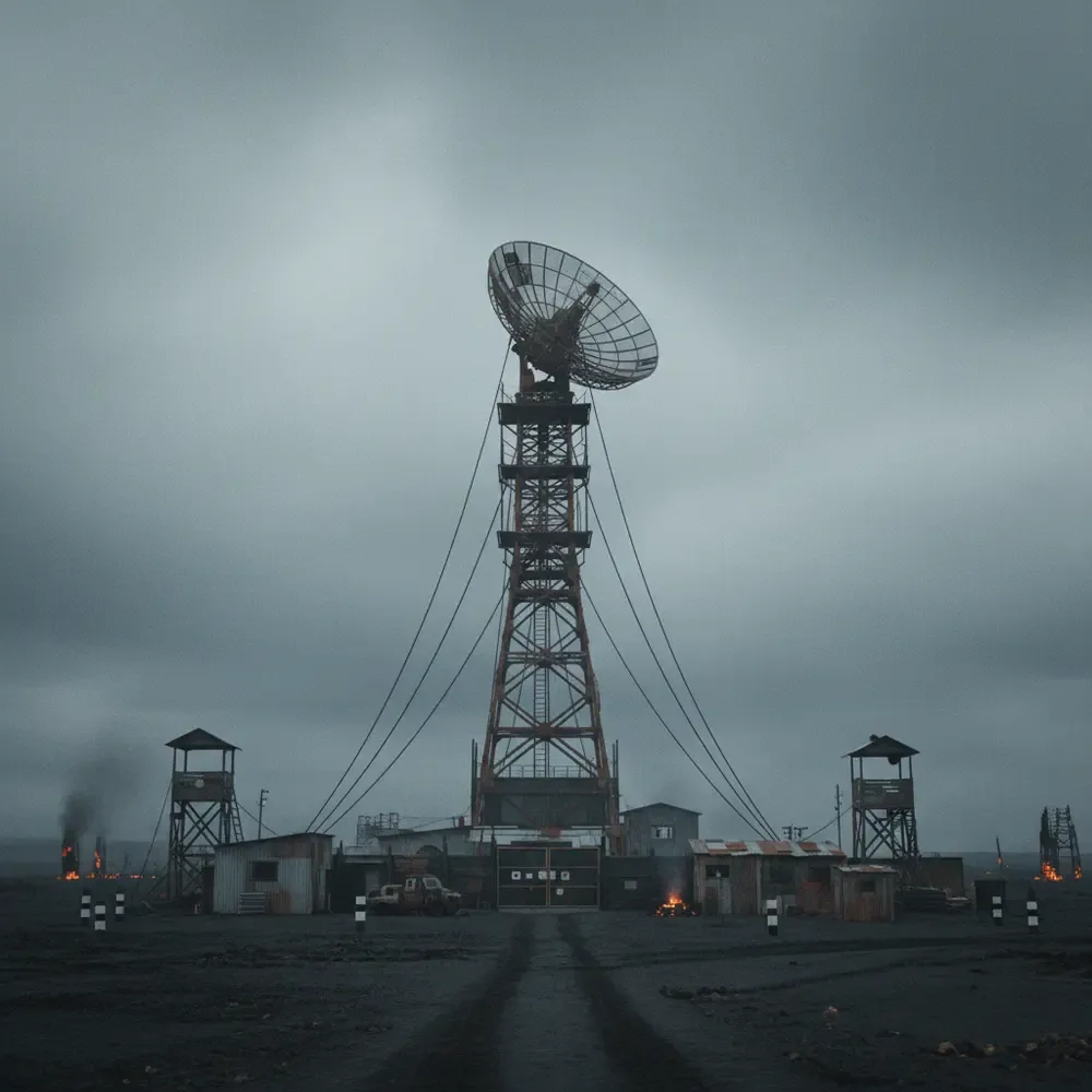 Signal Tower Delta, still standing over the Wasteland